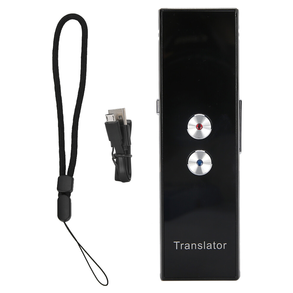 Smart Language Translator, Advanced Voice Recognition Technology, Dual Microphones For Noise Reduction, Instant Translation In Over 68 Languages 9416038542978