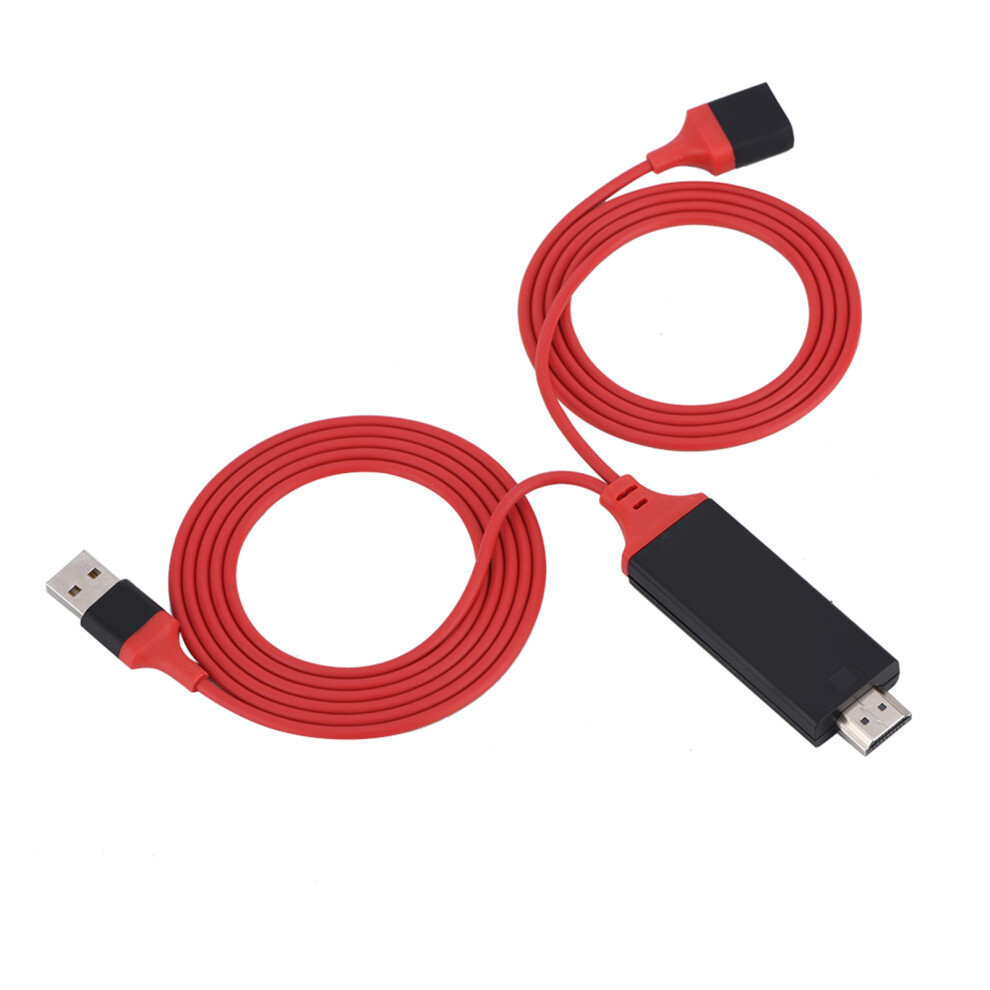 Lightning To Hdmi Adapter For Iphone Ipad Ipod, Mfi Certified Digital Av Adapter With Full Hd 1080P Resolution, Plug And Play Screen Mirroring Convert 9486358080856