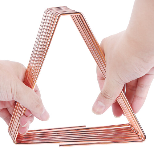 Καινοτόμος πτυσσόμενος θηκη περιοδικών RoseGold, μεταλλική επιτραπέζια βιβλιοθήκη 2