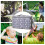 Foldable Changing Mat  Waterproof Bed Protector, Travel Mat for Pushchair Grey stripes 3