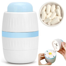 1/4 Pill Cutter Food Grade Safe Portable Multipurpose 1/4 2 Splitter for Small and Tiny Pills that Cut or Grind