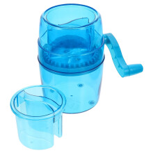 Hand Ice Breaker Small Ice Maker Hand Operated Tool Manual Hand Crank Ice Crusher Ice Crusher Manual Ice Crusher Manual Ice Crusher PP Blue 1