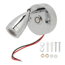 Ściemnialna, regulowana dotykowo lampa do czytania LED 4RV z regulacją jasności i portem ładowania USB, ciepłe białe światło, poziome