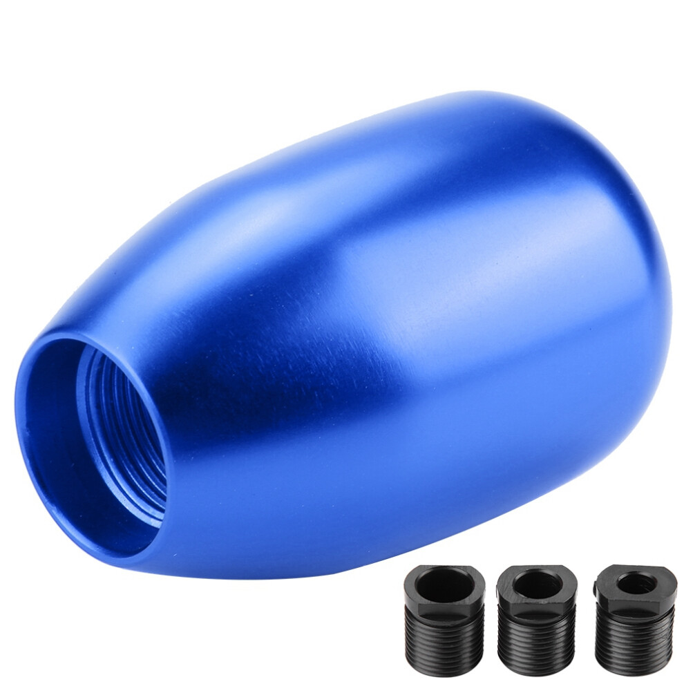 Aluminum Alloy Short Shift Knobs 4 Manual Transmission, Solid Enhances Shifting Feeling, Comfortable Driving W/ Fine Polishing Process Blue 9139052927650