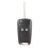 Étui de clé télécommande pliable pour Opel/Vauxhall Astra 2 boutons, léger et compact. 1