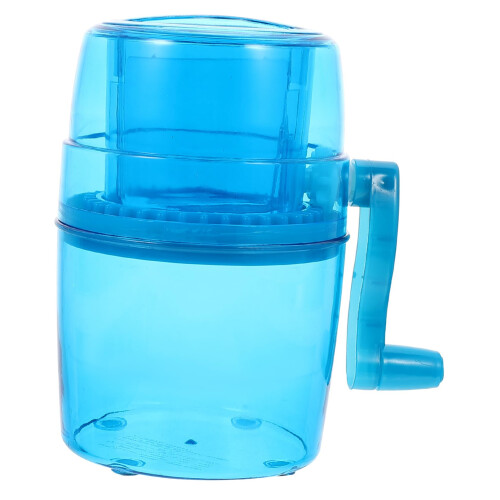 Hand Ice Breaker Hand Crank Ice Crusher PP Blue 1