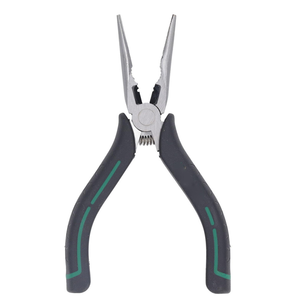 6 In Needle Nose Cells, Crv Steel Pliers With Heattreated Cutting Edges, Pointed Jaw For Accurate Work, Antislip Handle For Maintenance 9412369617477