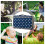 Foldable Kids Potty Training Pipi Pad with white dots on blue background 3