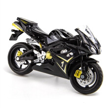 For Triumphal 675 Scale 1:18 Aluminum Roller, DieCast Statues, Motorcycle Models (Black)