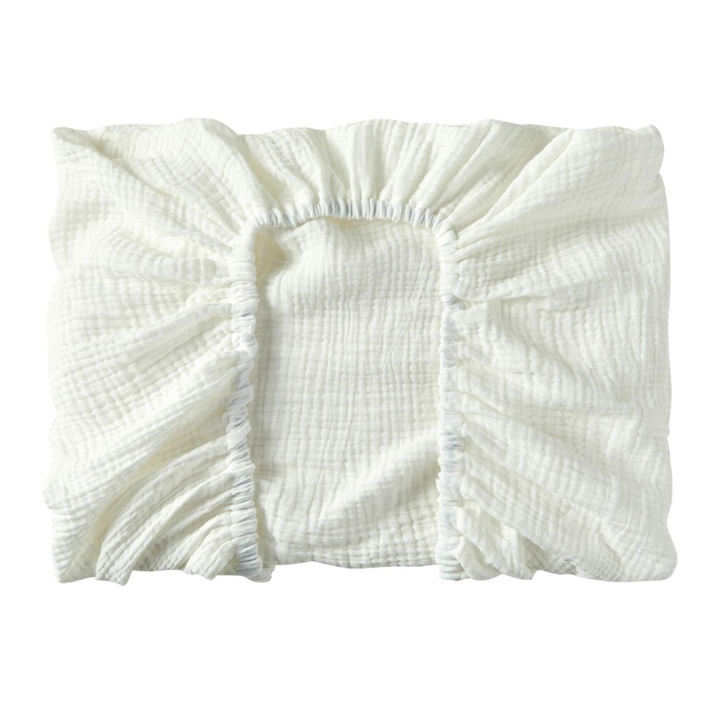 Breathable Cotton Changing Mat Cover Replacement for Baby Nappy Changing Table – Suitable for Newborns