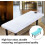 Bed sheet processing, sofa cover, craftsmanship with elastic strap, allaround wrap, breathable massage accessories, corded edge, blue 5