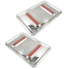 Heat Resistant Iron Rest Pad Set Of 2 NonSlip-Stainless steel