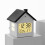 Contemporary Houses Design Clock With Accurate Timing-White 5