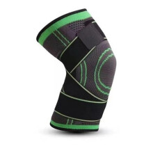 Knieschoner Sport Knee Pads Compression Kneepad Knee Braces for Support Sports Safety Volleyball Gym Sport Brace Protector (Green, M) M Green