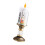 Christmas Candle Light Simulation Snow Globe Lamp with-YS 1