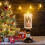 Christmas Candle Light Simulation Snow Globe Lamp with-YS 4