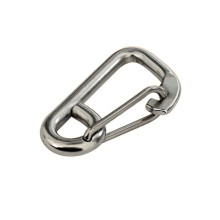 Spring Shackle, Spring Insurance, Hook Buckle, Stainless Steel, M16 x 160 mm