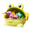 Satty Frog for Children  Interactive Game, Bouncing Toy with Digital Print 1