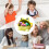 Satty Frog for Children  Interactive Game, Bouncing Toy with Digital Print 3
