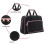 Strong Oxford Fabric Sewing Machine Storage Bag-black red 3