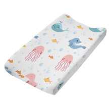 Changing mat cover, changing mat cover, soft cotton, children's room, table sheet, changing mat, protection.