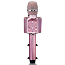 Bluetooth-Karaoke-Mikrofon mit Lautsprecher und LED-Beleuchtung