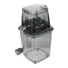 Ice Maker Snow Cone Mill Manual Ice Crusher for Cocktails Hand Crank