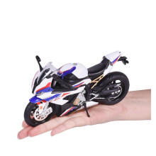 1:12 DieCast Motorcycle Model Toy S1000RR Replica With Sound And Light Boys Gift Birthday Present
