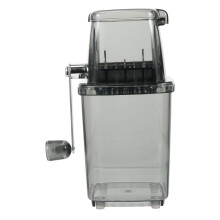 Portable Ice Maker, Hand Crank Ice Shaver, Commercial Crushed Ice Machine