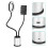Δακτύλιος φωτισμού για selfie, ρυθμιζόμενος δακτύλιος φωτισμού LED με 3 λειτουργίες 3
