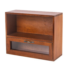 Aufbewahrungsbox, Kosmetikschrank, modernes Design, vielseitig einsetzbar, robuste Konstruktion, hochwertiges Holz, Retro-Design