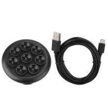 Supporto magnetico per telefono con ventosa, impugnatura a mani libere, forte forza magnetica, supporto universale in silicone con ventosa per la