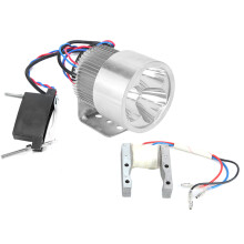 Kit de farol e lanterna traseira com dínamo universal, gerador de fricção, alto brilho, máxima visibilidade, à prova d'água, ecológico e com