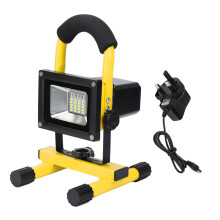 Lanterna de trabalho LED à prova de intempéries, recarregável, sem fio, com diodos super brilhantes, desempenho duradouro, iluminação portátil