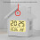 Modern Plastic Alarm Clock For Bedrooms Accurate Time-White 6