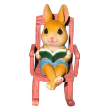 Garden Rabbit Statue Outdoor Decoration Easter Rabbit Figurines