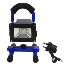 Lanterna de trabalho LED super brilhante, sem fio e recarregável, com modos de iluminação ajustáveis e design de baixo consumo de energia.