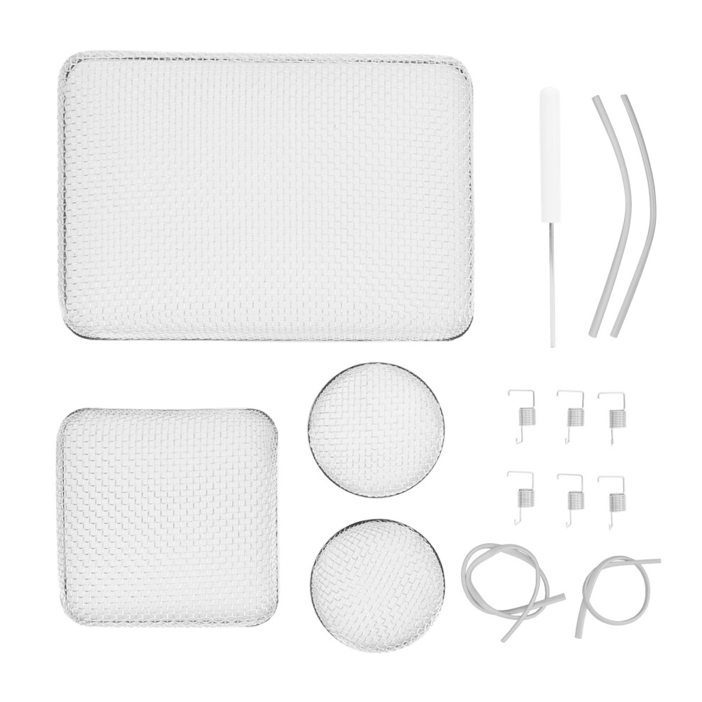 Insect Screen 4 Rv Vent Cover, Pest Screen W/ Breathable Wire Mesh Corrosion Resistant Vent Cover Easy Installation 4 Furnace & Water Heater Vent 9139052022850