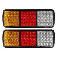 Barra luminosa posteriore per rimorchio 75 LED, luci LED super luminose ad alta visibilità impermeabili per barche, camion e camper, efficienti dal