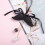 Practical Angel Wing Auto Decors Sculpture-Single sided black w 7