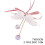 Practical Angel Wing Auto Decors Sculpture-Single sided black w 3