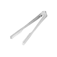 Ice Tong Barman of Stainless Steel, Silver, 15 x 7.8 x 2 cm