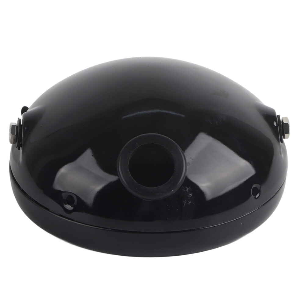Aluminum Alloy Satin Finish Motorcycle Headlight Bucket Fork Tube Bracket Shockproof Rustproof Construction Led Motorcycle Headlight Housing Black 9139052961890