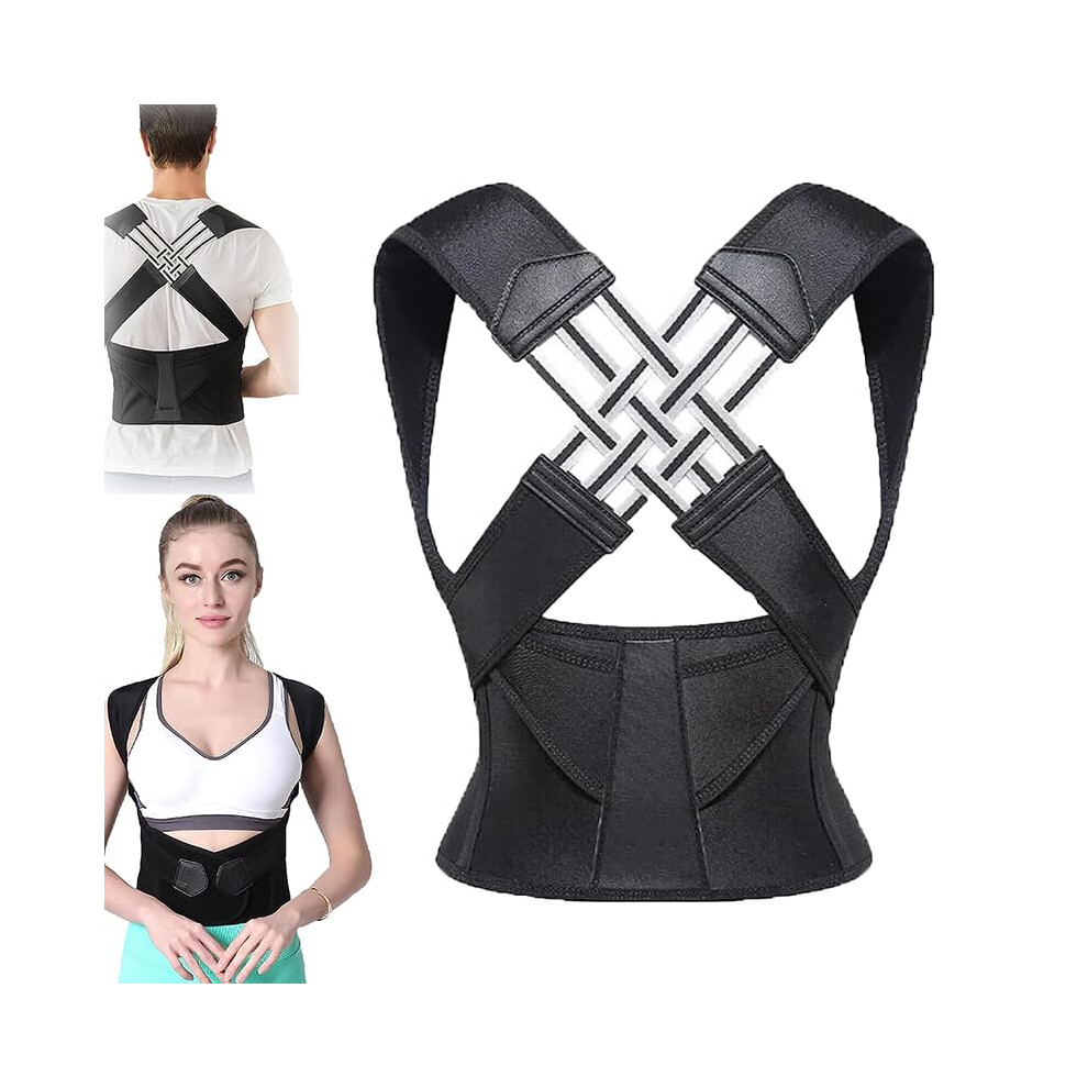 Posture Corrector for Back, Neck and Shoulder Support, Scoliosis Lumber Spine Support