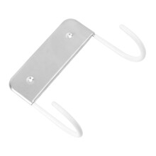 Ironing Board Holder for Bathroom and Living Room, White Organizer with Hooks, Ironing Board for Electric and Ironing Board for Home and Hotel