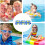 Swim belt for children, Eva foam float trainer medium size 2