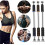 Pullup bar, door pullup bar, adjustable length, nonslip, fitness (orange) 3
