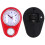 Red Kitchen Timer Wall Clock 9 Inch Quartz Silent Multifunction & Precise Time 10