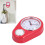 Red Kitchen Timer Wall Clock 9 Inch Quartz Silent Multifunction & Precise Time 14