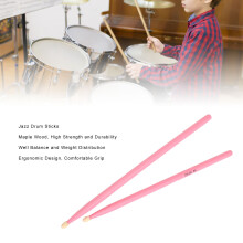 1 Paar Jazz-Drumsticks aus Ahornholz,